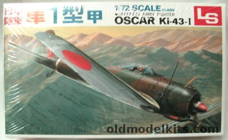 LS 1/72 Nakajima Ki-43-I Hayabusa 'Oscar', B1 plastic model kit